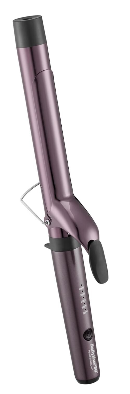 BaBylissPRO Nano Titanium Professional Curling Iron with Extended Barrel Perfect for Longer Hair