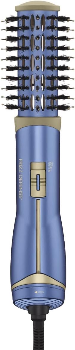 Conair Nano Titanium Ceramic Frizz Defense 1½” (38 mm) Compact Lightweight Hot Air Styling Curl, Straighten, Waver Brush - BC850 - Image 8