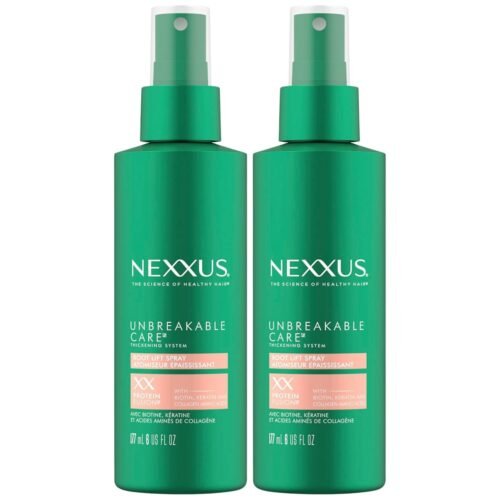 Nexxus Root Lift Thickening Spray Unbreakable Care with ProteinFusion Blend of Biotin, Keratin & Collagen Amino Acids, 6 oz (Pack of 2)