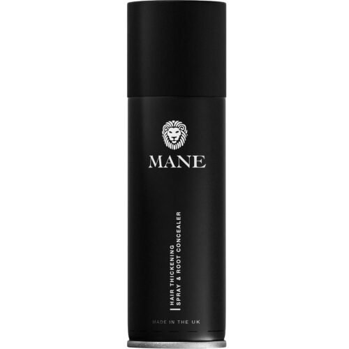 Mane Hair Thickening Spray & Root Touch Up, Instantly Thicker Hair for Men & Women, Fill in Hairlines and Hide Thinning and Fine Patches – Medium Brown, 12 Colors (6.76 oz)