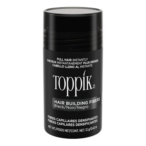 Toppik Hair Building Fibers, 12g Fill In Fine or Thinning Hair Instantly Thicker, Fuller Looking Hair 9 Shades for Men & Women