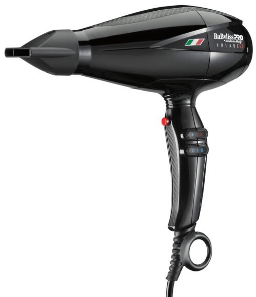 BaBylissPRO Nano Titanium Italian Volare Hair Dryer – Professional 2000 Watt Blow Dryer