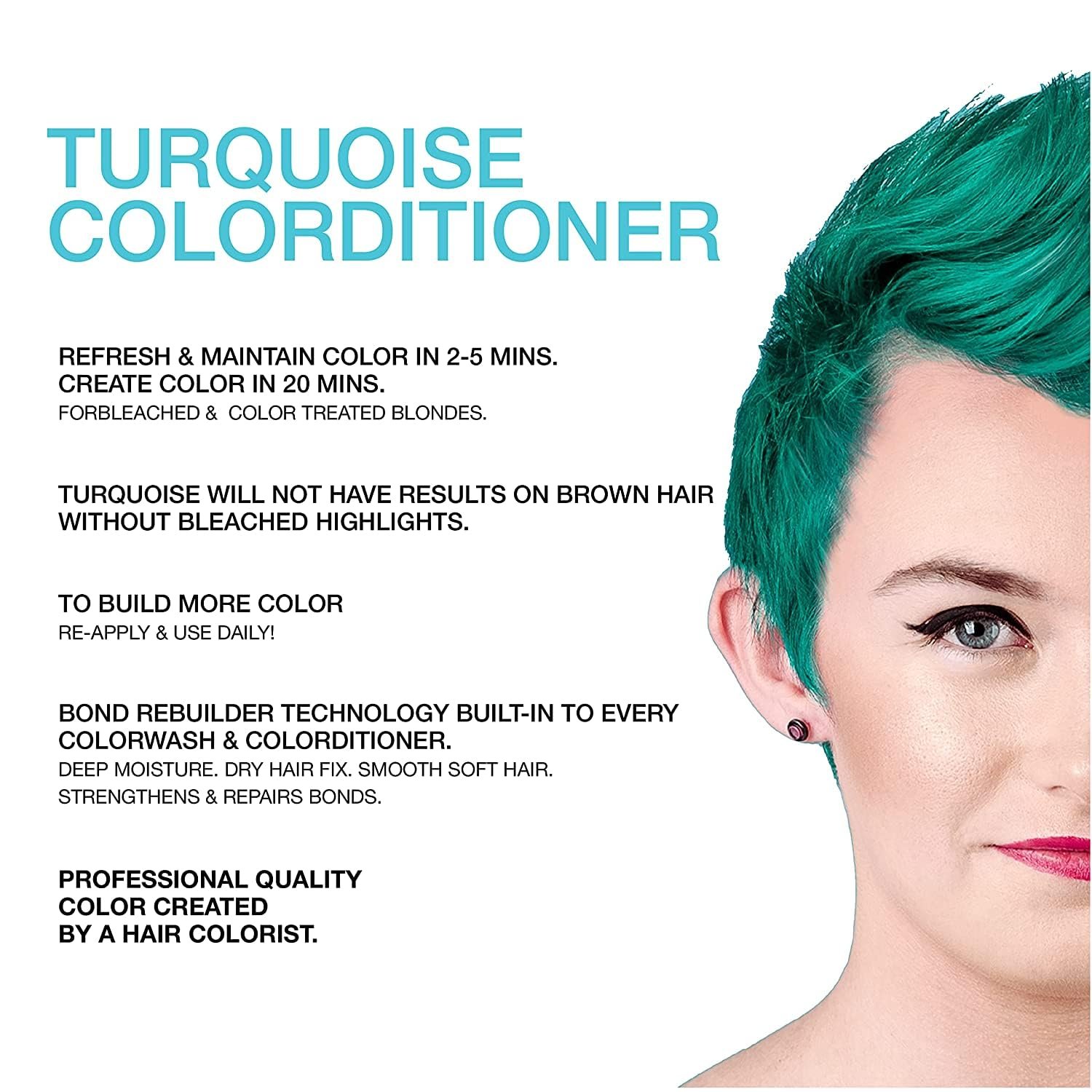 Celeb Luxury Intense Color Depositing Colorconditioner Conditioner + BondFix Bond Rebuilder, Vegan, Sustainably Sourced Plant-Based, Semi-Permanent, Viral and Gem Lites Colorconditioners - Image 2