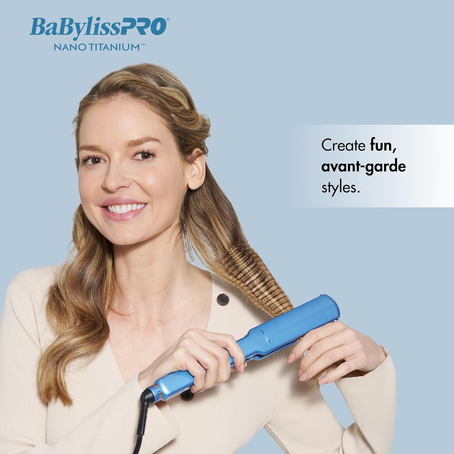 BaBylissPRO Nano Titanium Styling Crimper - Image 2