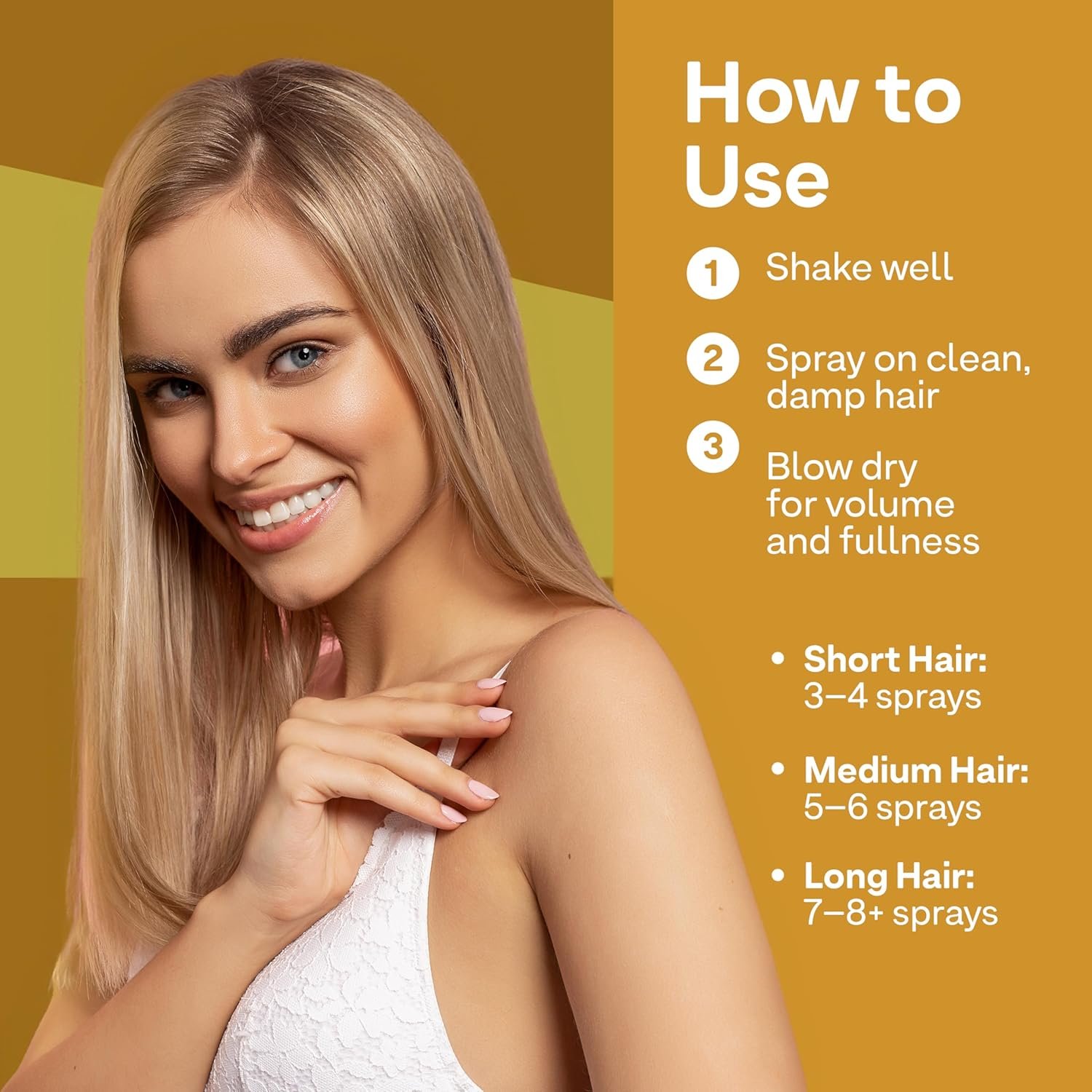 ColorProof Biorepair Thicken Blow Dry Spray 6.7 Fl. Oz. Volumizing Hair Prep Spray for Fine, Thinning Hair w/Fresh Lime, Eucalyptus, Mint Leaf & Rosemary Scent, Color & Heat Protection - Image 9