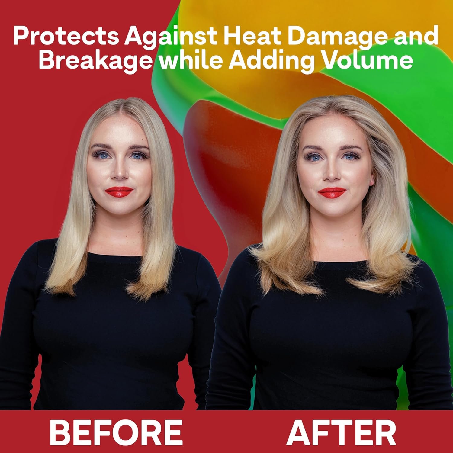 Colorproof Volume Blow Dry Spray Primer 6.7 Fl. Oz. Volumizing Heat Protection Spray for Hair, White Nectarine Scent - Image 6